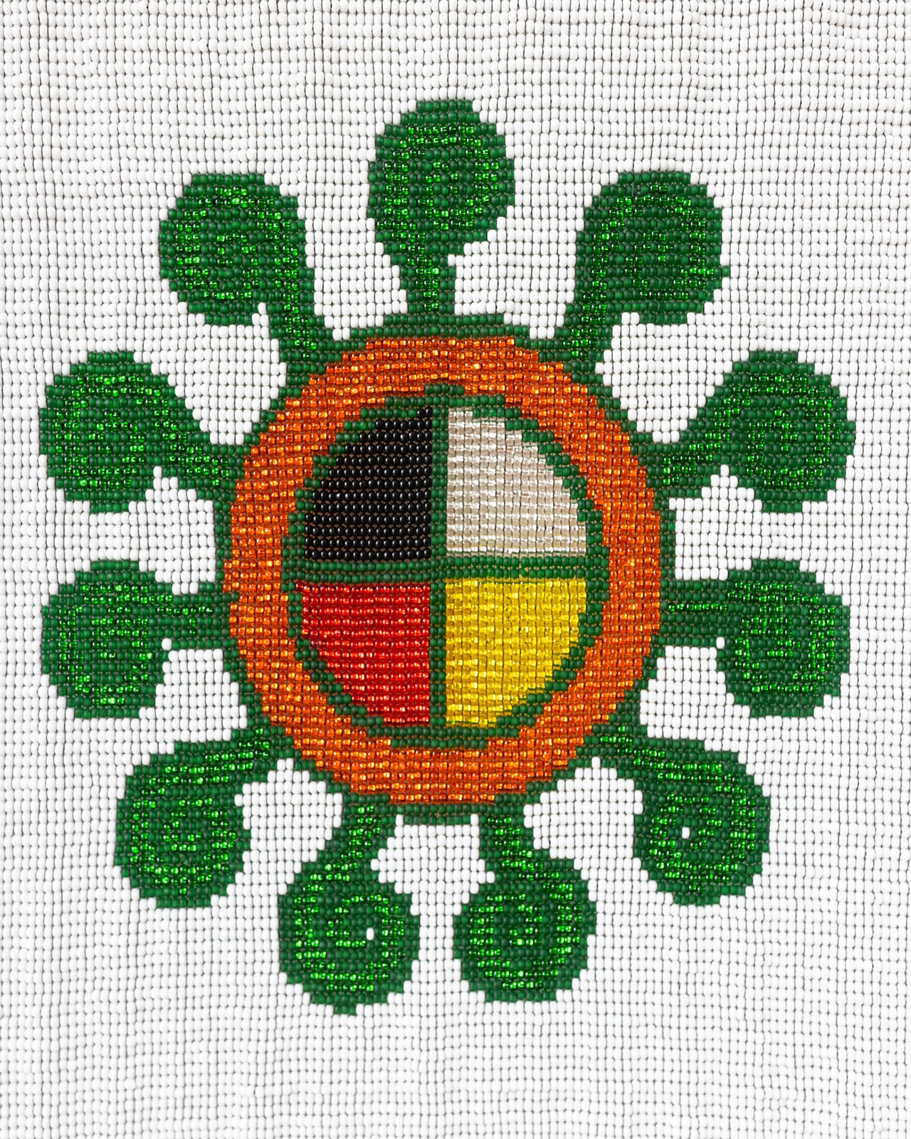 Fiddlehead-Beaded Tapestry
