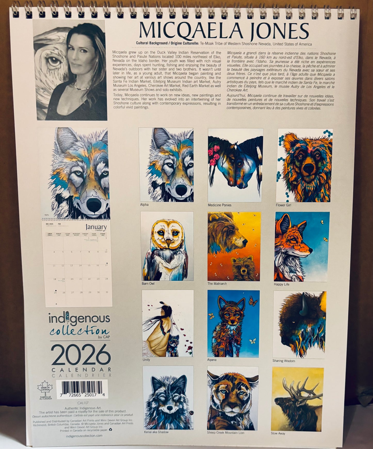 2026 Indigenous Art Calendars