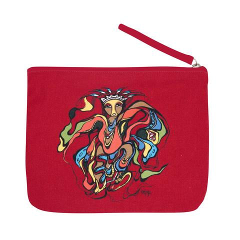 Pow Wow Dancer Zippered Pouch