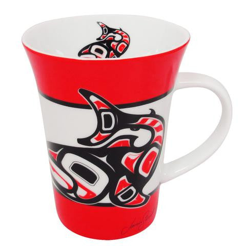 Salmon Porcelain Mug