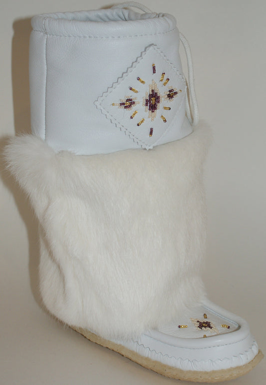 White 13" Mukluks