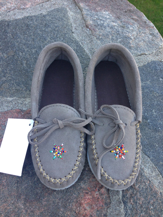Grey Rock-N-Mocs