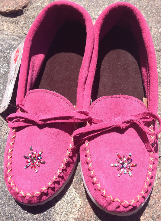 Fuchsia Rock-N-Mocs