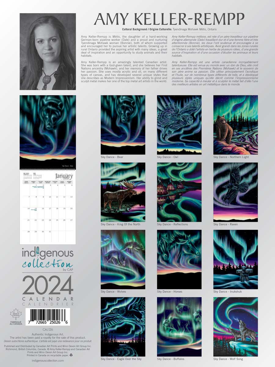 2024 Amy Keller-Kemp Calendar