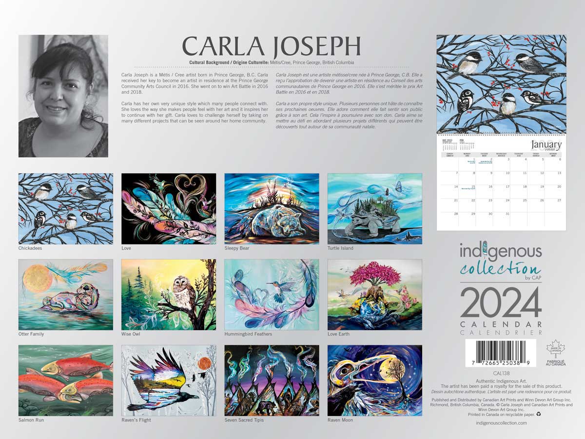 2024 Carla Joseph Calendar