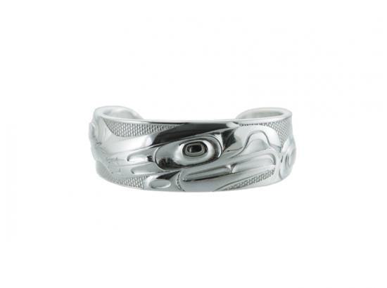 Silver-Pewter Eagle Bracelet