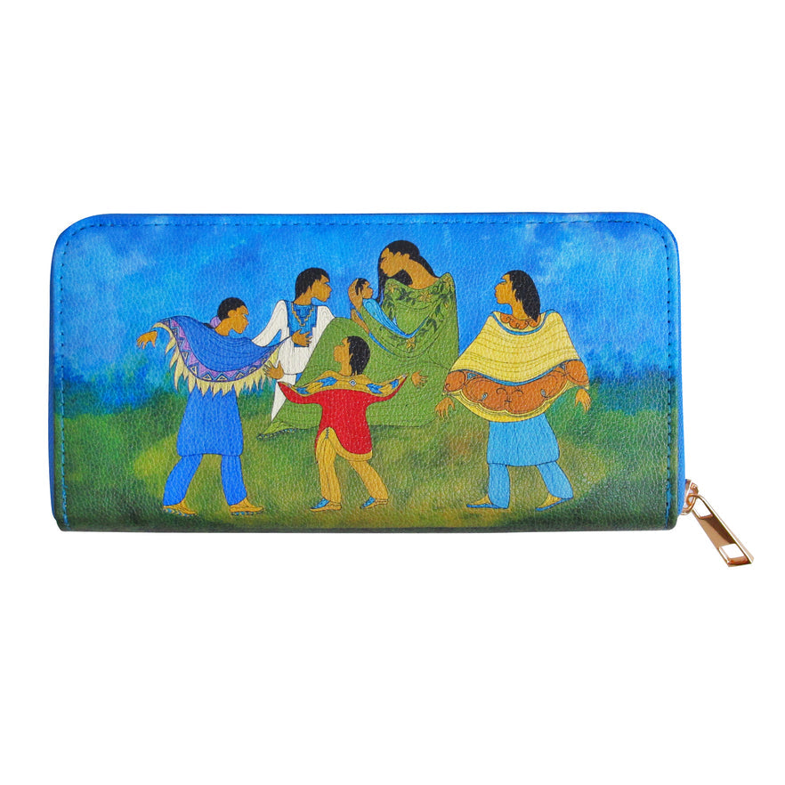 Family Circle Zip Wallet