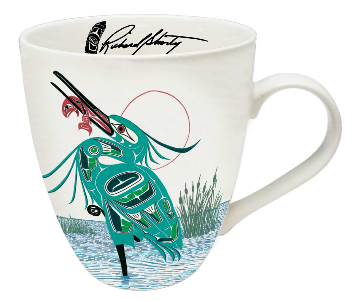 Green Heron Mug