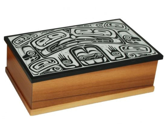 Haida Design Cedar Box-Small