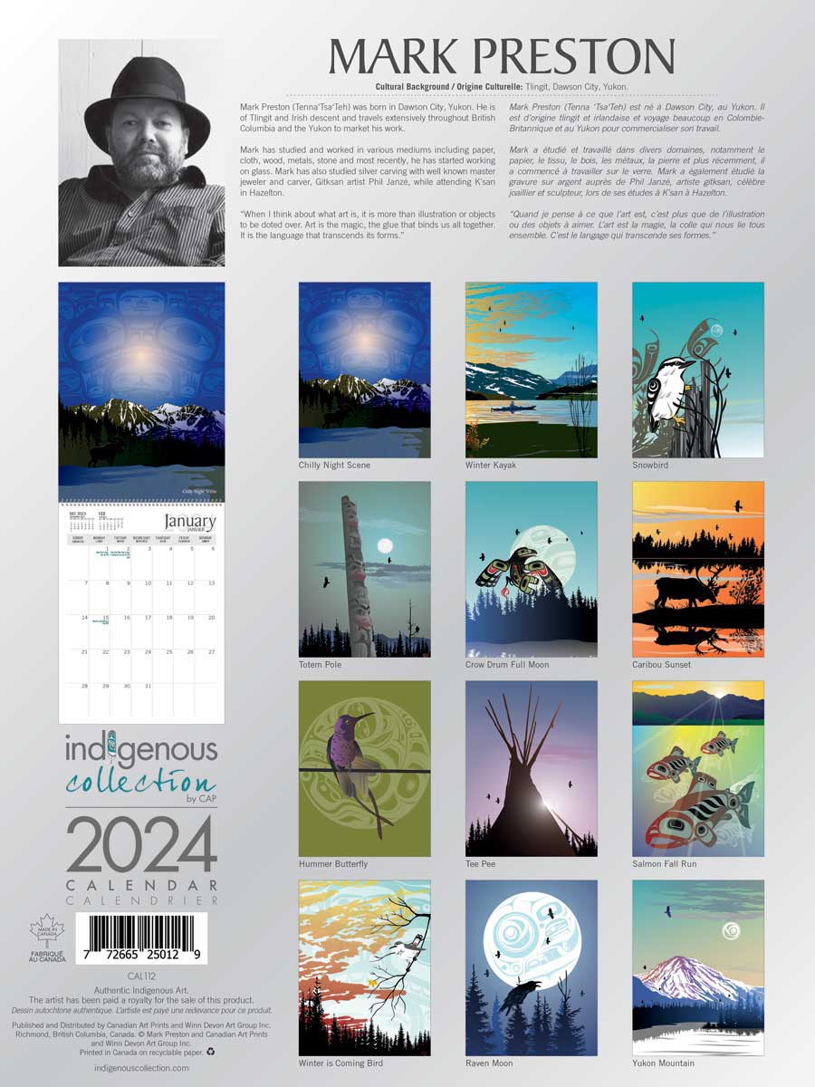 2024 Mark Preston Calendar