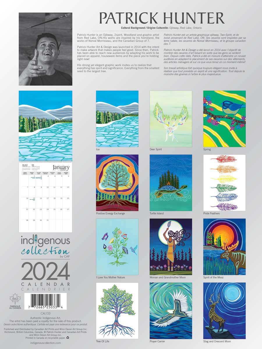 2024 Patrick Hunter Calendar