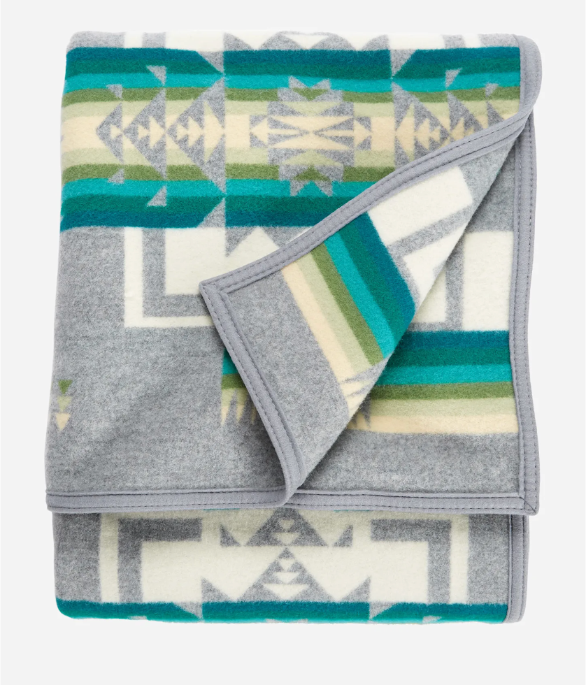 Chief Joseph Blanket Grey by Pendleton