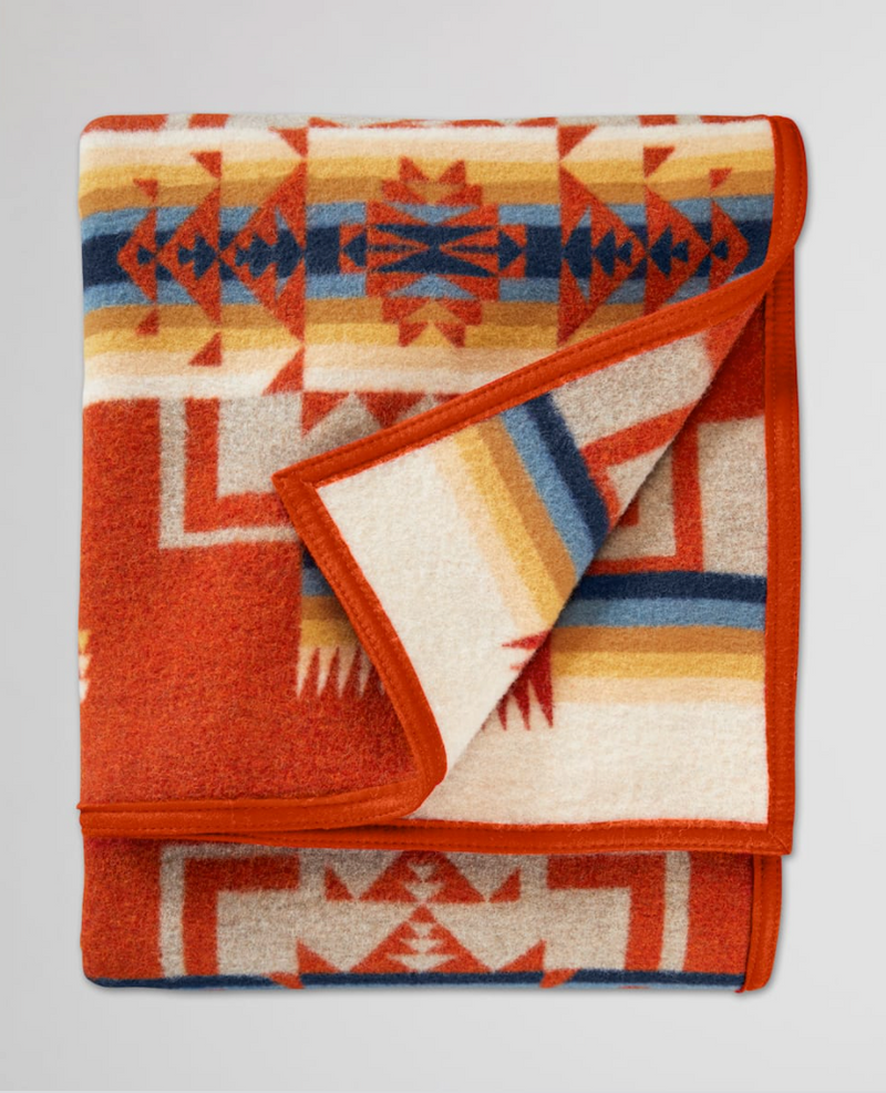 Chief Jospeh Blanket in Chili  by Pendleton