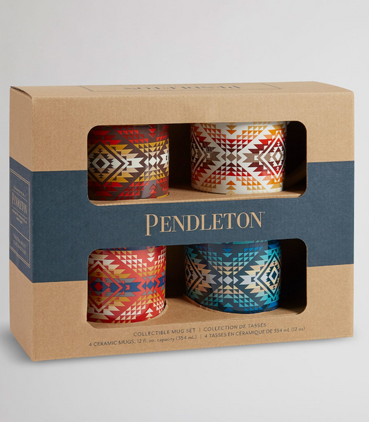 Pendleton Mugs-Smith Rock Design Set of 4