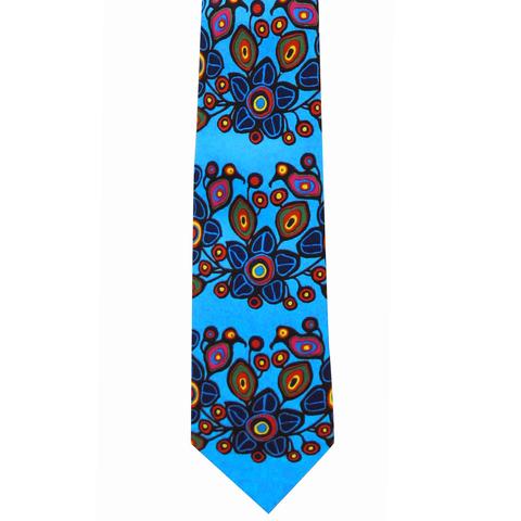 Flowers and Birds Silk Tie