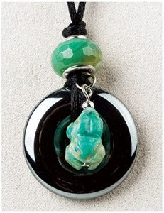Turquoise Frog Medicine Stone Necklace