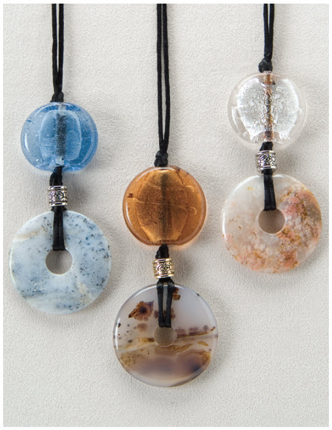 Transformation Medicine Stone Necklace