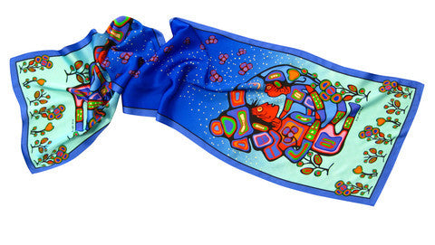 Mother & Child Silk Scarf