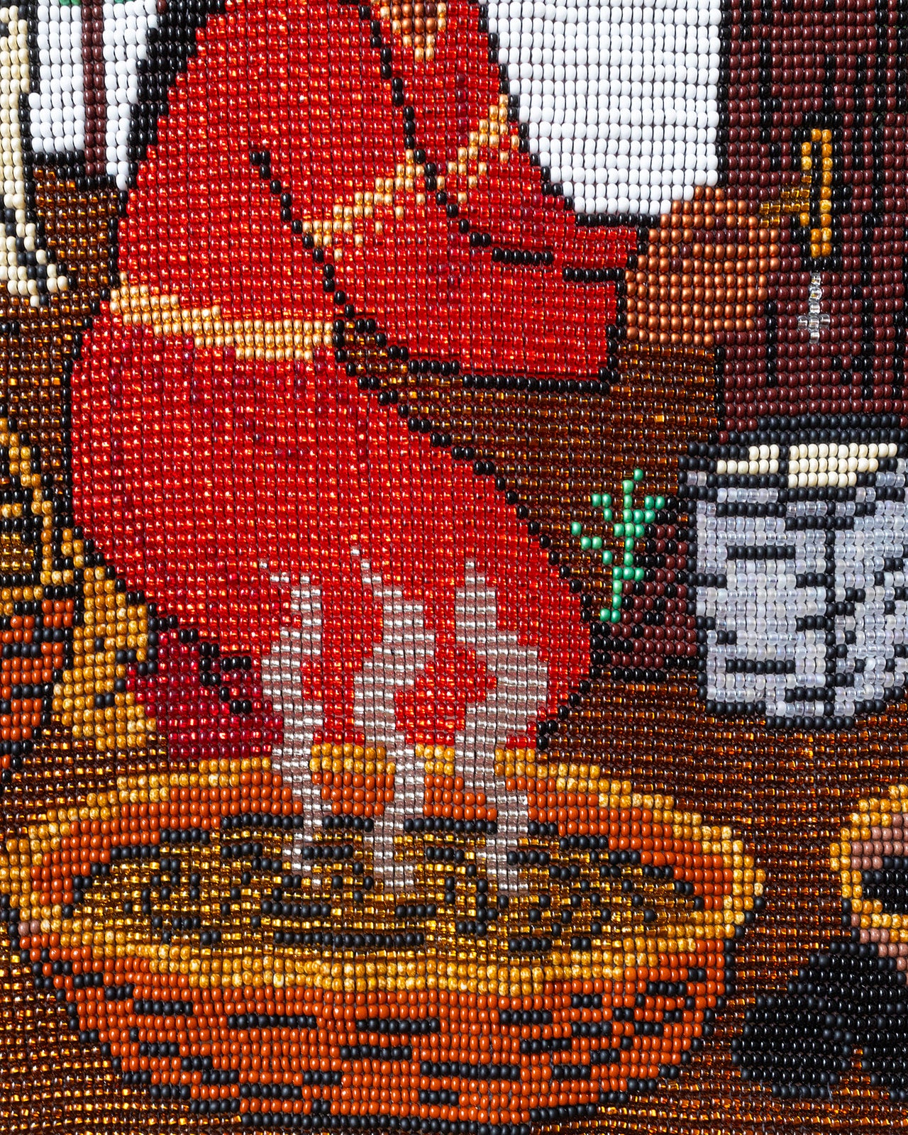 Maple Sap-Beaded Tapestry