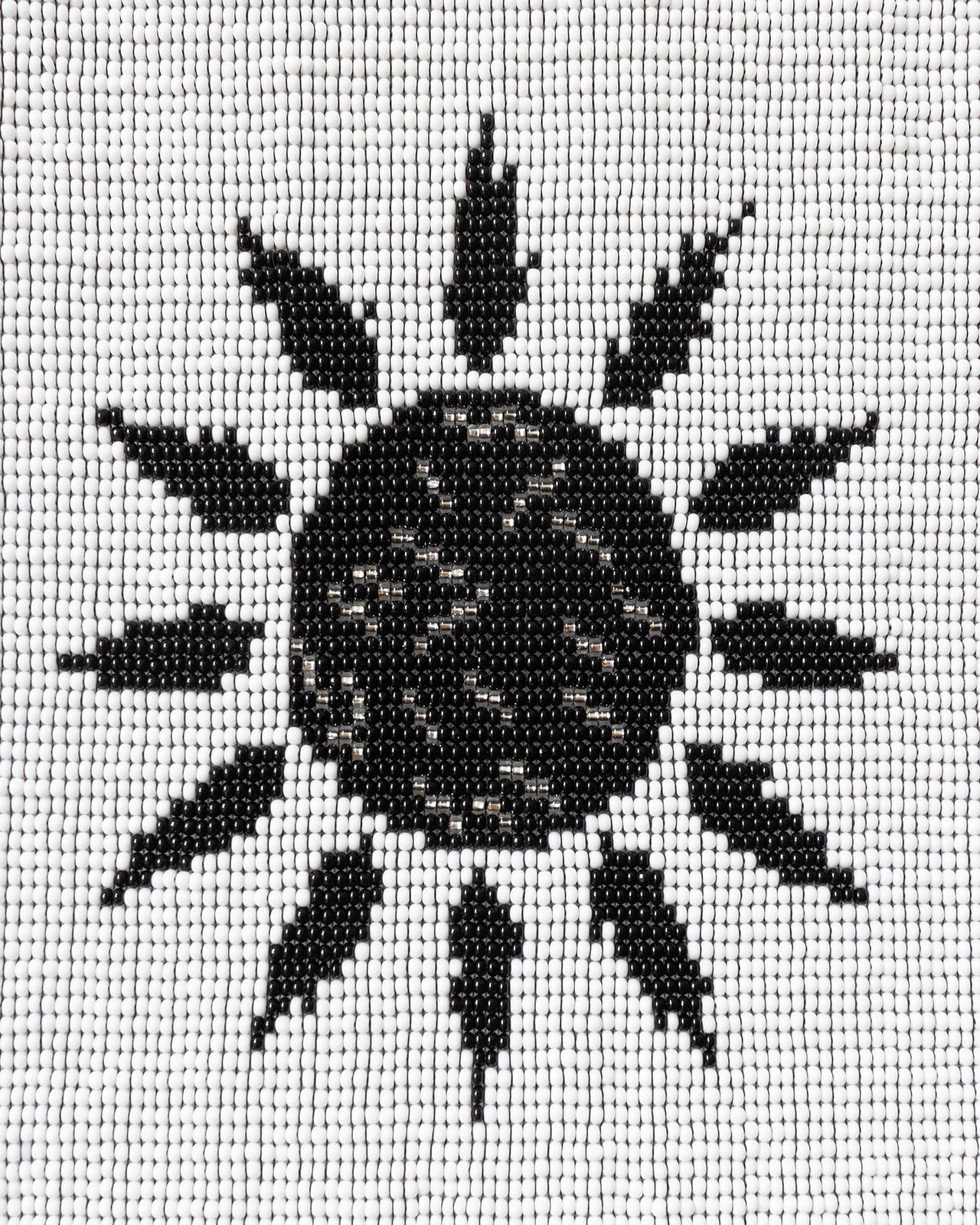 Wild Rice-Beaded Tapestry
