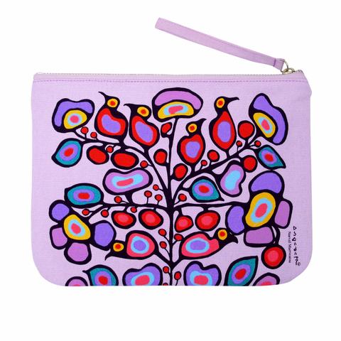 Woodland Floral Zippered Pouch