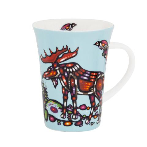 Be Strong Moose Porcelain Mug