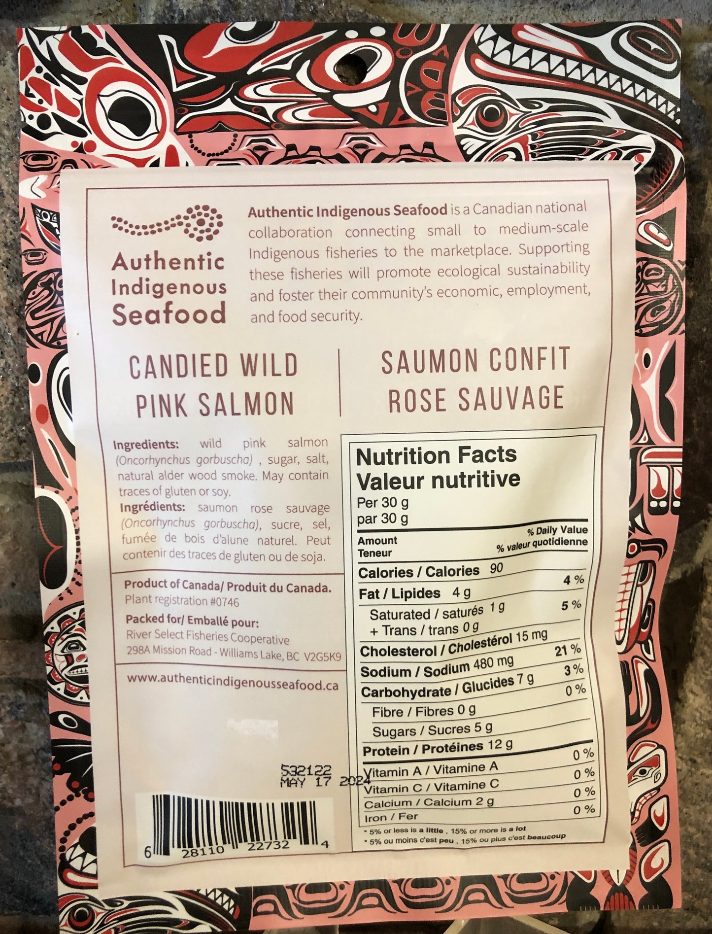 Candied Wild Pink Salmon