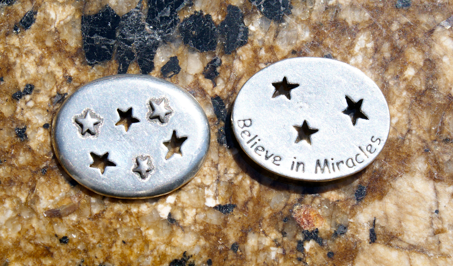 Believe In Miracles Inspirational Coin