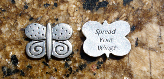 Spread Your Wings Inspirational Coins