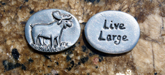 Moose Inspirational Coin