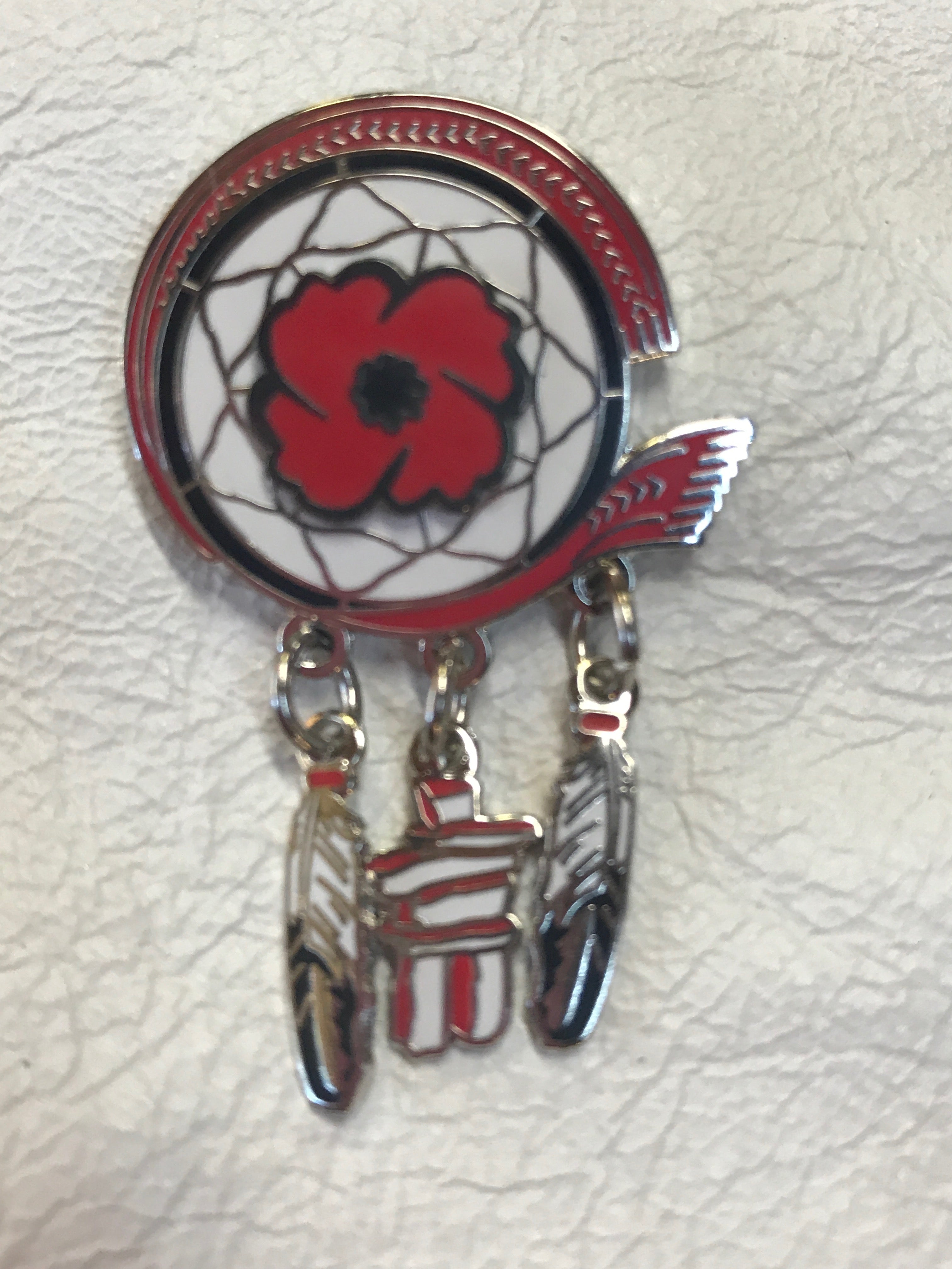 Indigenous Veterans Pin – Whetung Ojibwa Centre