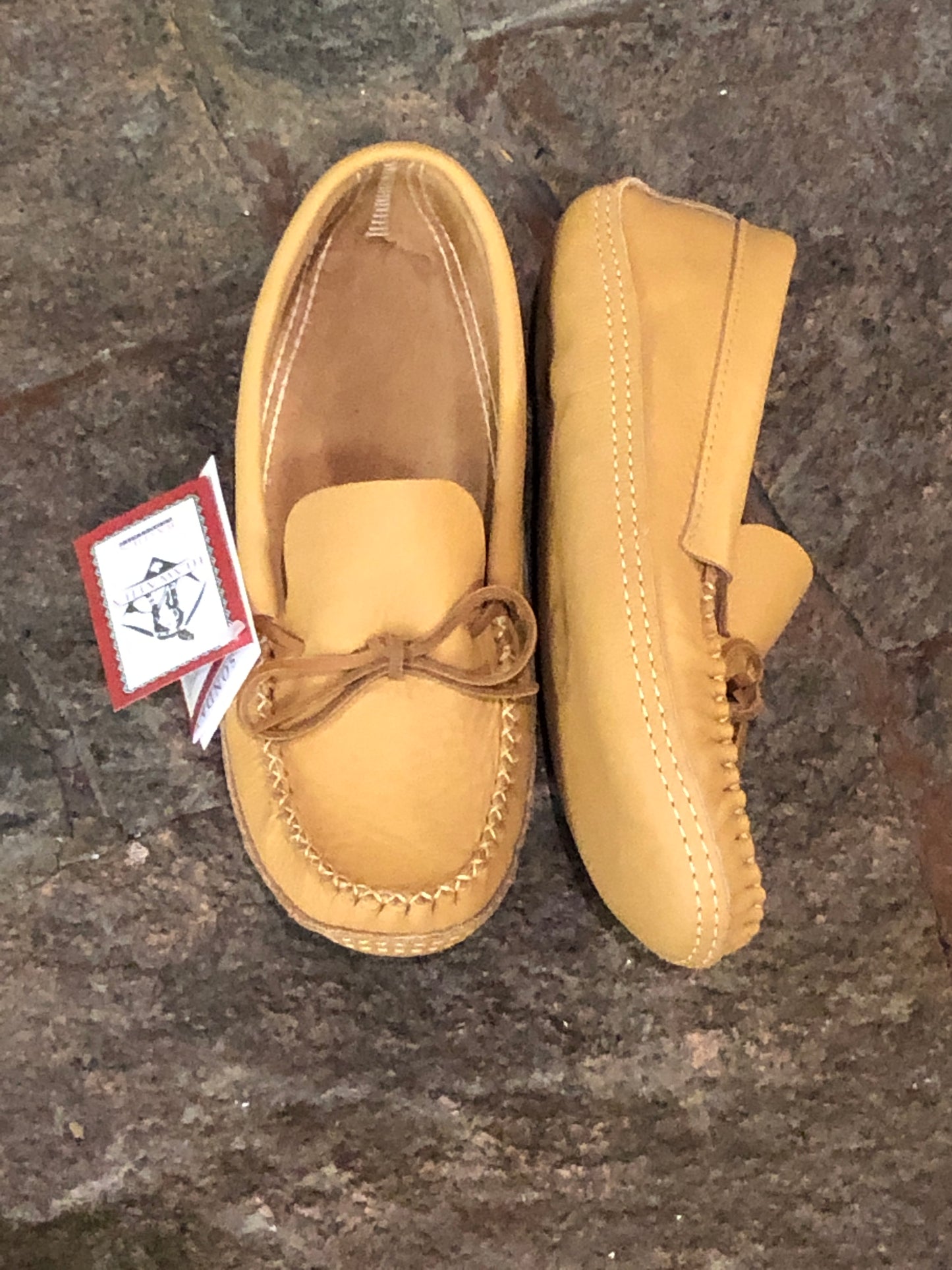 Bastien Mens Moose Hide Moccasin #489