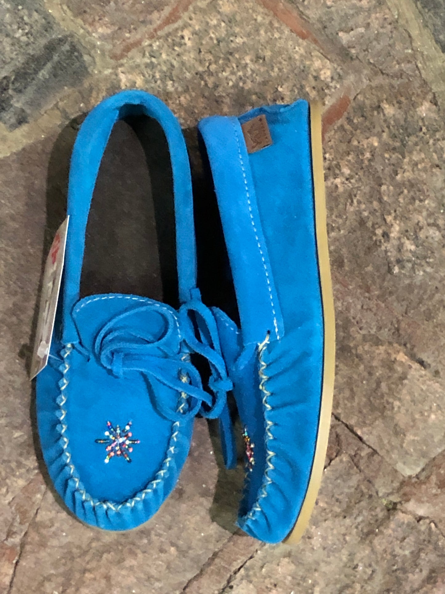 Aqua Rock-N-Mocs