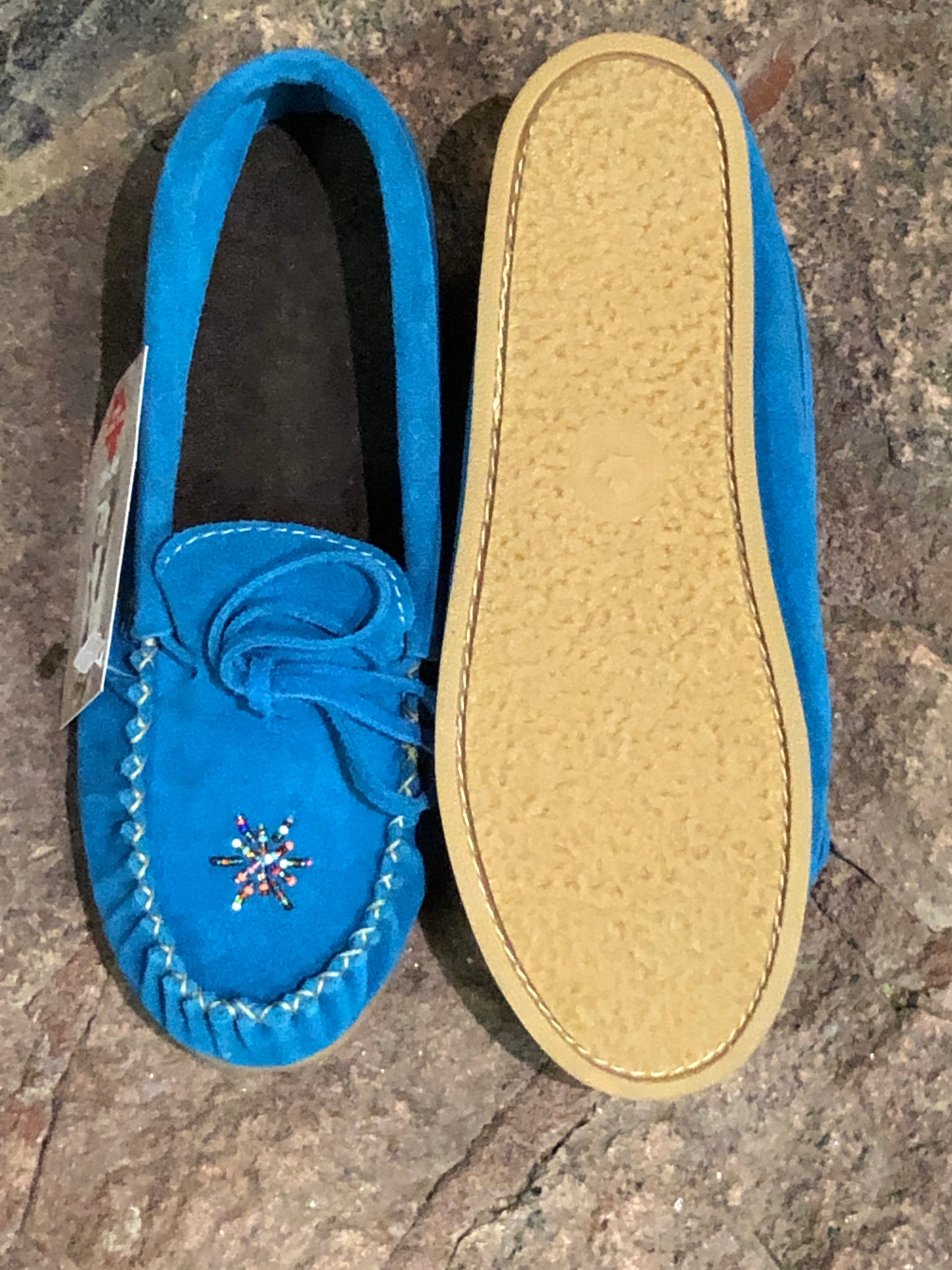 Aqua Rock-N-Mocs