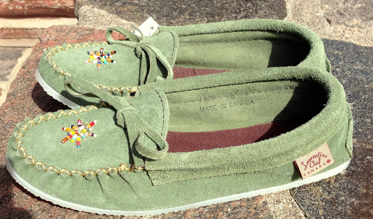 Forest Green Rock-N-Mocs
