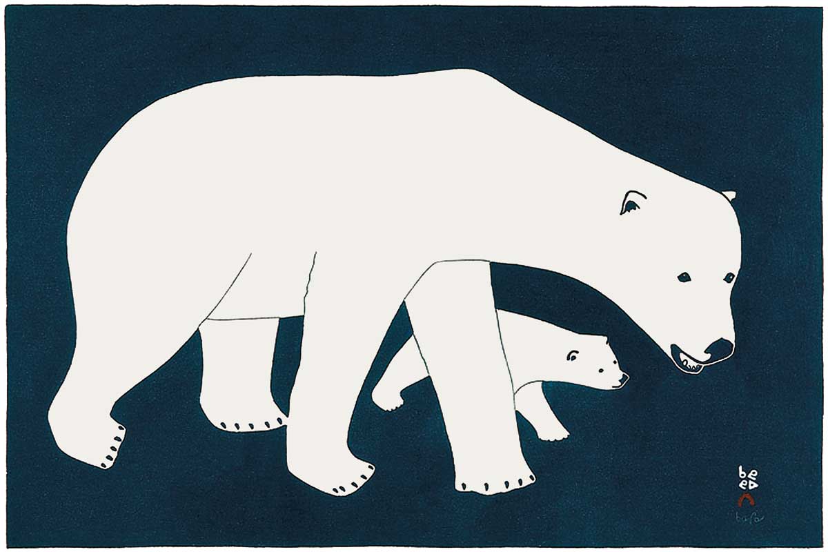 Cape Dorset Polar Bears Boxed Note Cards