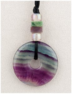 Fluorite Bliss Medicine Stone Necklace