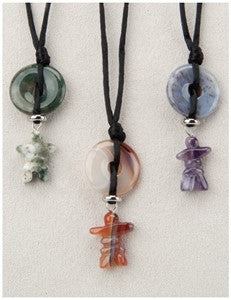 Inukshuk,(Mini), Medicine Stone Necklace