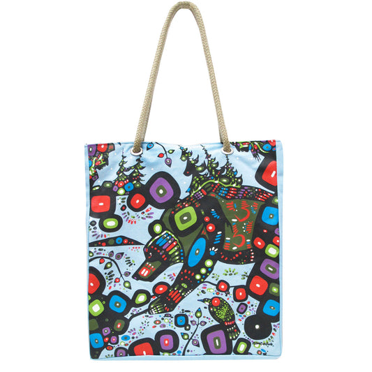 John Rombough Bear Tote Bag