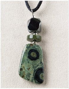Kambada Jasper Medicine Stone Necklace
