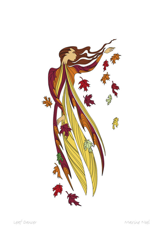 Leaf Dancer by Maxine Noel