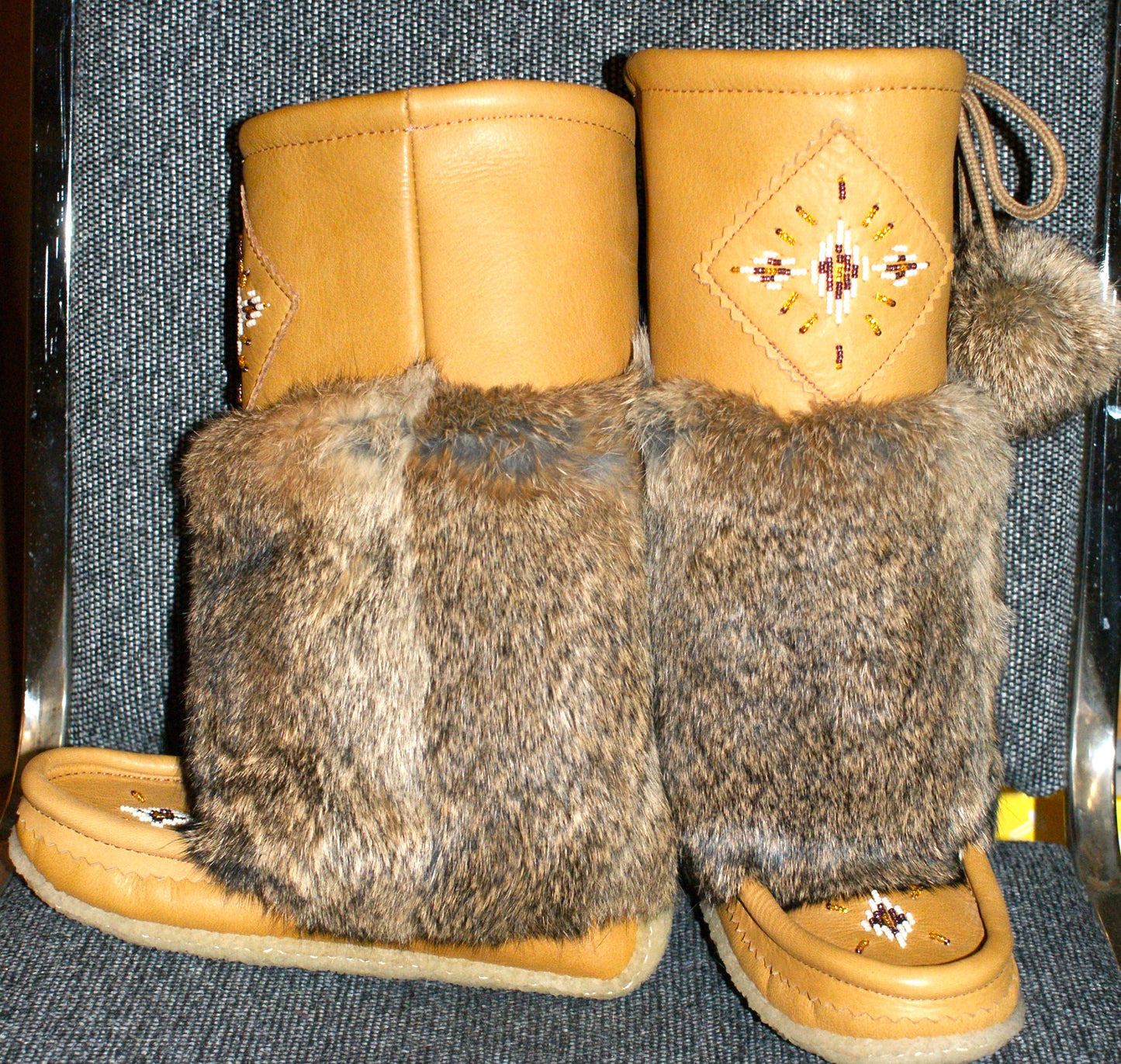 Moose Hide Mukluks 13"