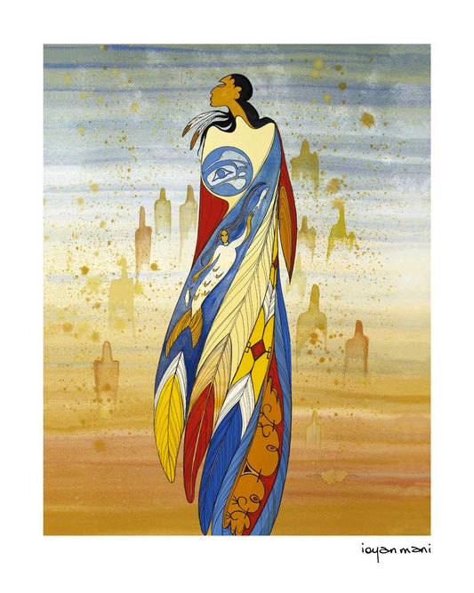 Not Forgotten-In Honour of Missing or Murdered Aboriginal Women Limited Edition Print