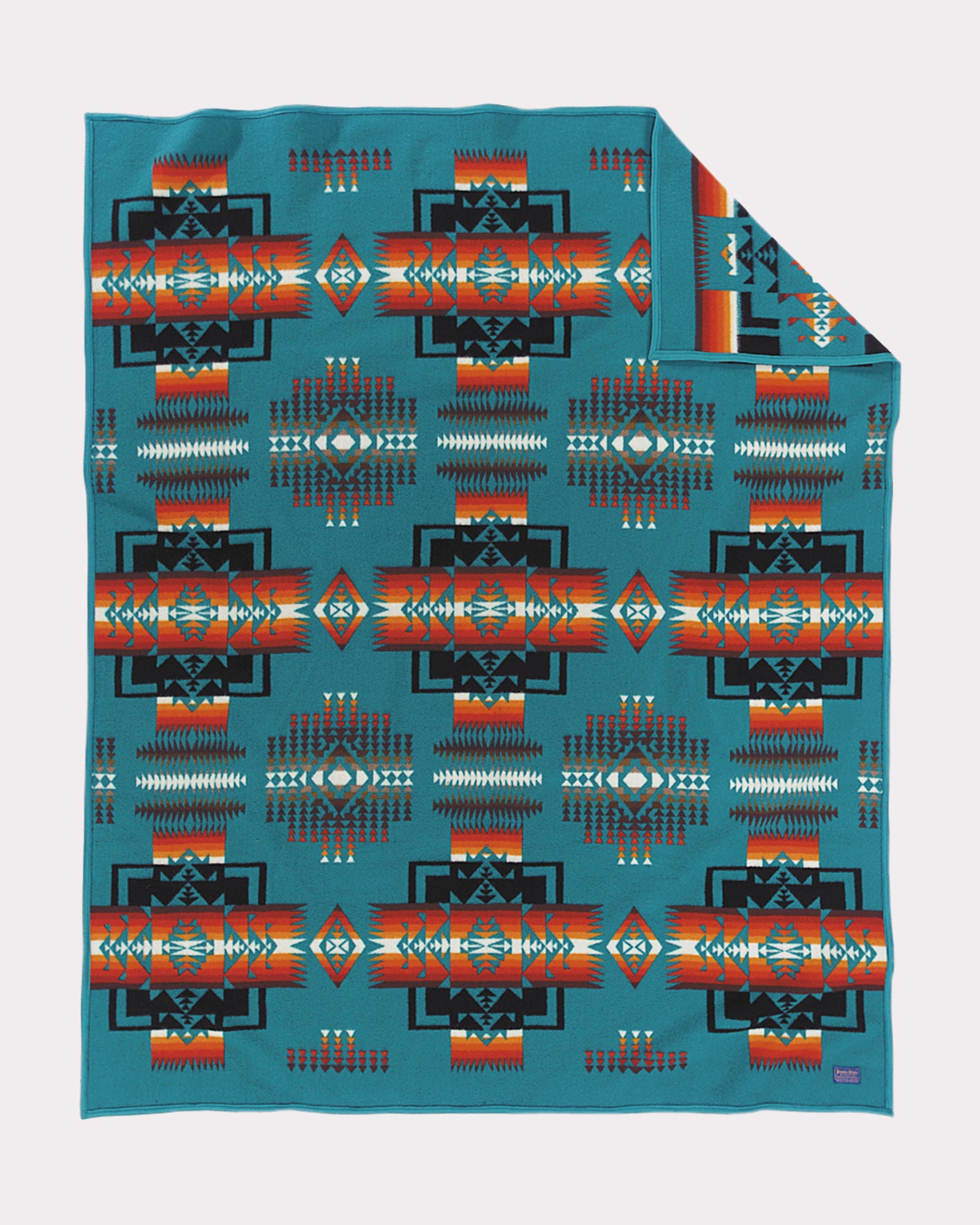 PENDLETON Chief Joseph ブランケット ターコイズ Chief Joseph Blanket by Pendleton, Turquoise – Whetung Ojibwa Centre