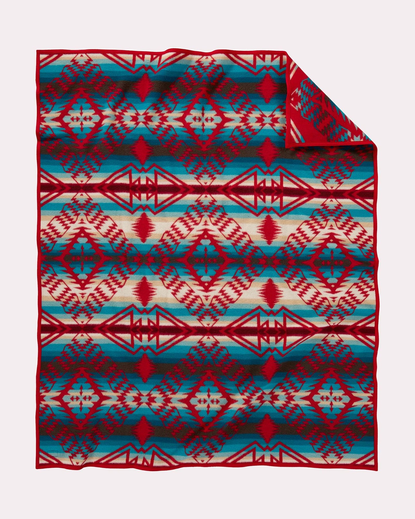 Thunder and Earthquake Blanket by Pendleton, Scarlet