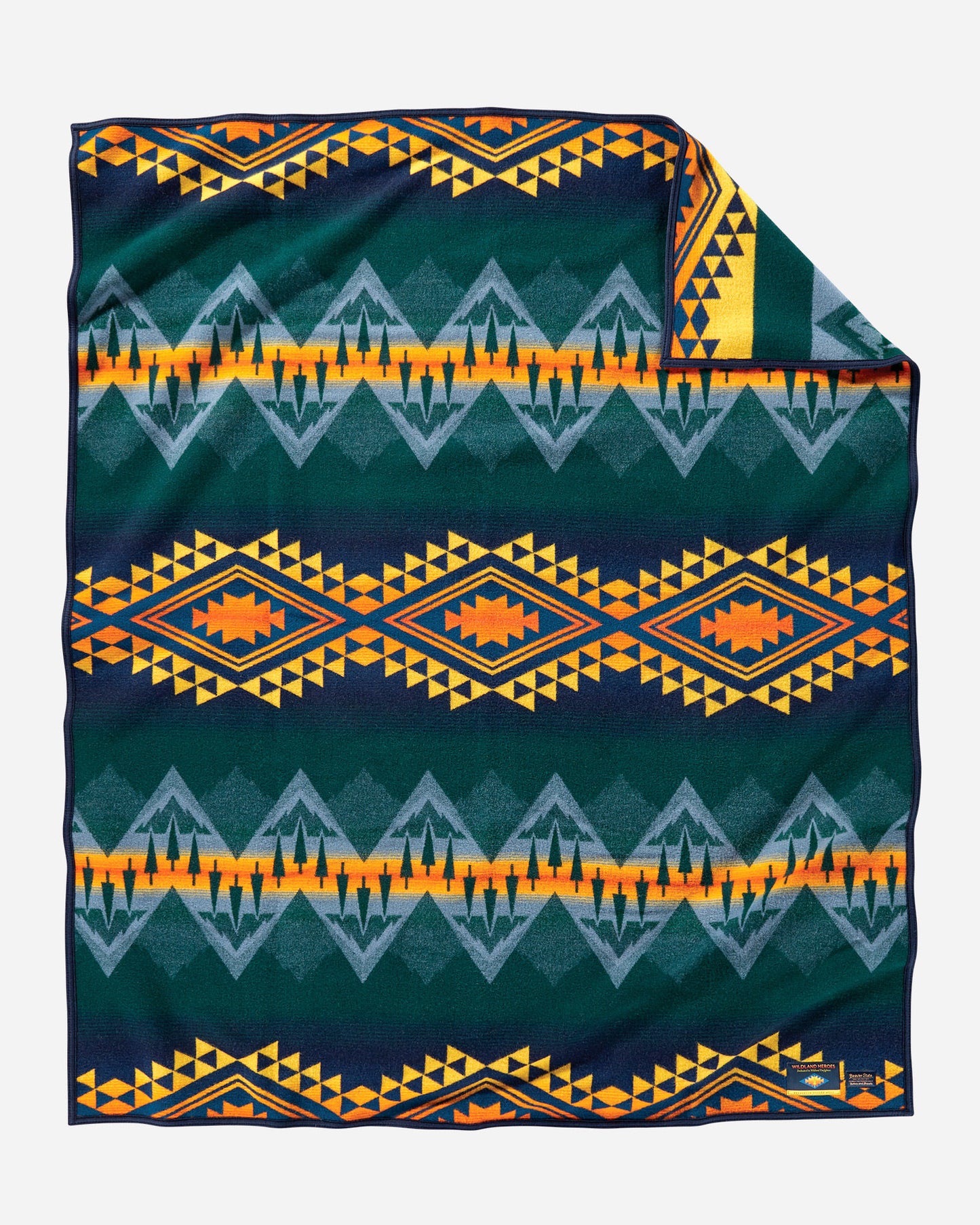 Wildland Heros Firefighters Blanket by Pendleton