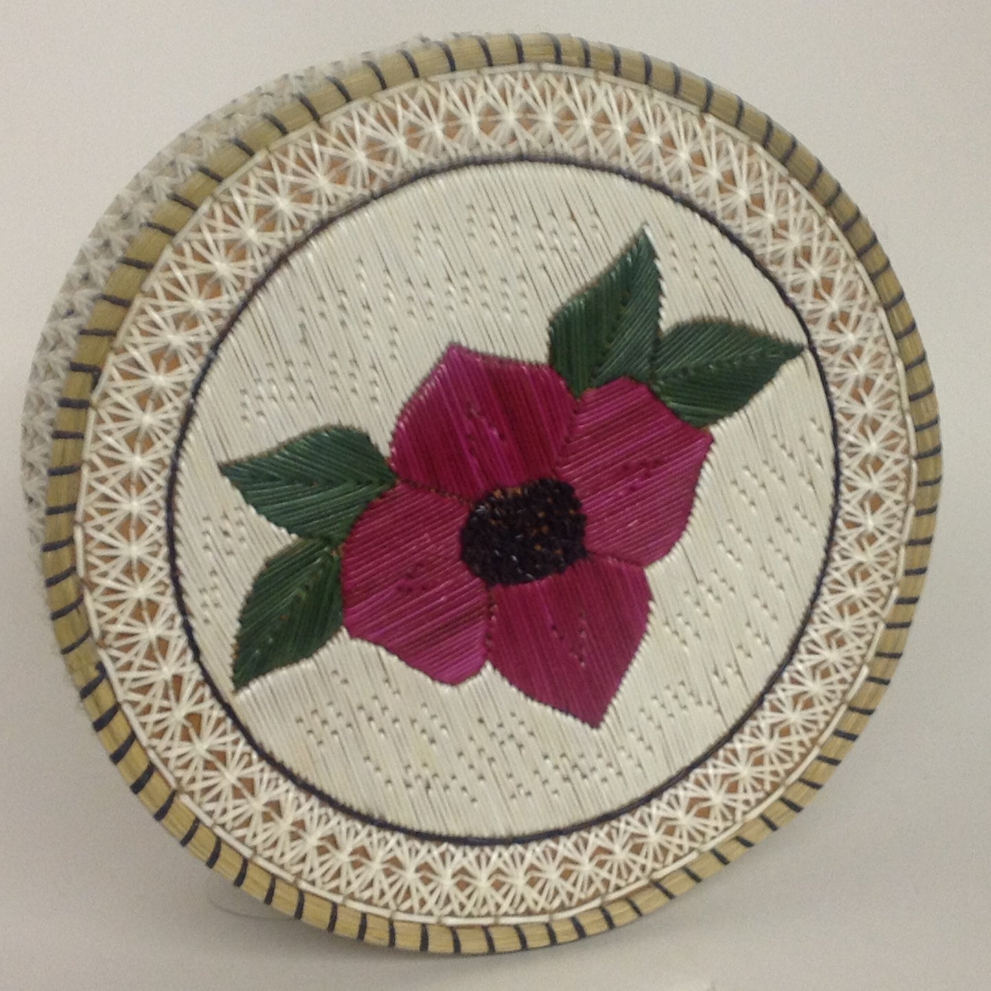 Pink Flower Quill Box