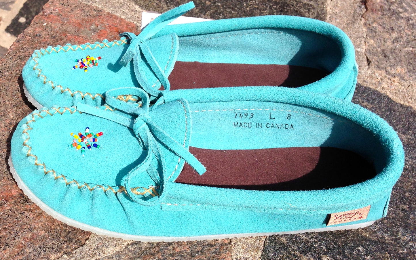 Turquoise Rock-N-Mocs