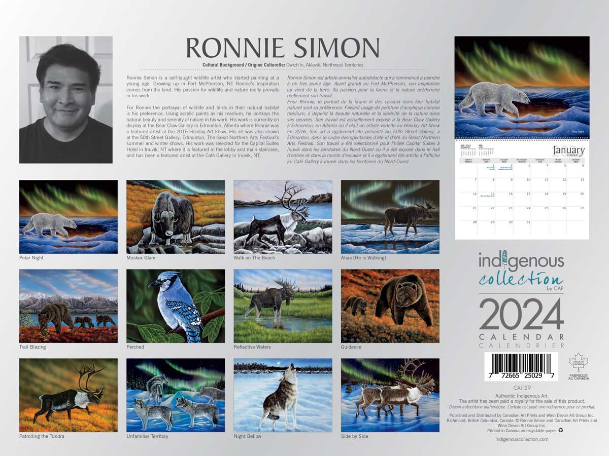2024 Ronnie Simon Calendar