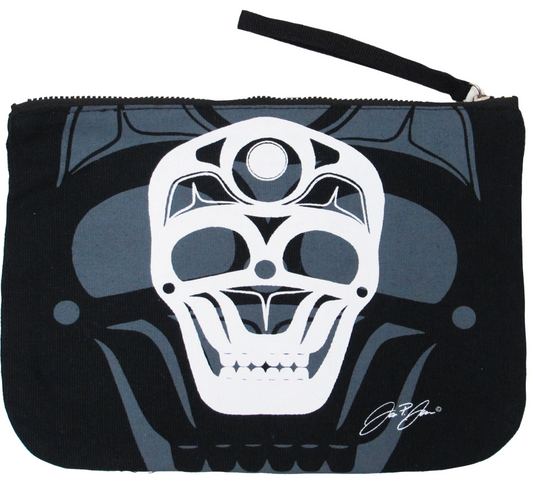 Skull Zippered Pouch